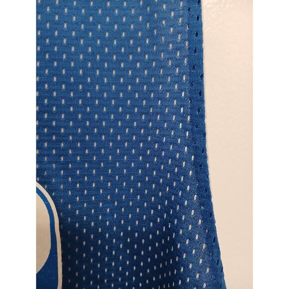 Vntg Gatorade Jr. NBA Championship Series Mesh Tank Top Mens XL Blue Reversible - Picture 5 of 15